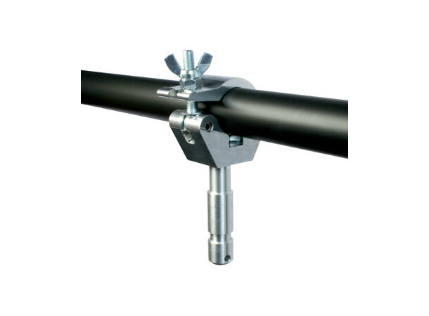 Doughty Big Ben Clamp m/spigot Alu 28mm spigot, Polished Clamp 